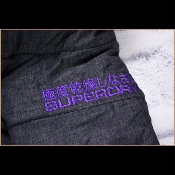 SUPERDRY down puffer jacket - size S - Picture 4 of 7
